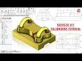 SolidWorks 3D Modeling Tutorial - Exercise 11 Step-by-Step Guide