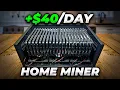 Making 40 A DAY With A Cellphone Crypto Home Miner
