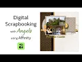 Digi-Scrapping using Affinity - Penryhn Castle and Gradient Maps