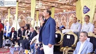 كلمة اللواء أحمد جمال الدين مستشار رئيس الجمهورية للمناطق النائية والحدودية فى نهائي دورى كرة القدم دندنها