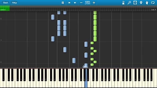 Piano Tiles 2 - Horse Racing Synthesia MIDI