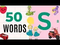 S Letter Words 50 Words That Start With S S Letter Words Vocabulary