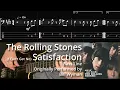 The Rolling Stones - (I Can't Get No) Satisfaction (Bass Line w/ Tabs and Standard Notation