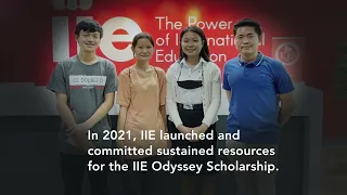 IIE s Odyssey Scholarship