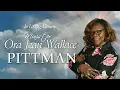 Funeral Service for Minister Ora Pittman