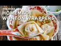 Homemade Wonton Wrappers Quick How-To The Woks of Life