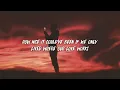 JP Saxe - The Good Parts (Lyrics)