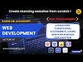 67 Hands-On JavaScript Operators Conditional Statements Loops and Pop-up Boxes Explained