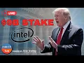 Download Lagu Trump’s $9B Intel Stake 💻 $INTC Debate | All Eyes On $NVDA $QQQ Trades | Live Aug 25