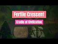 Fertile Crescent location map importance facts