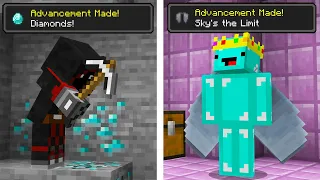 Minecraft Achievement Race vs BadBoyHalo