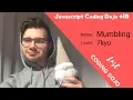 Javascript Coding Dojo Mumbling - 7kyu