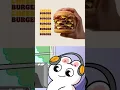 Lagu Burger cheese (Animation meme) #shorts IB: @wubzzy26