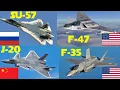Download Lagu Su57 F47 J20 F35 fighter jets what are they worth?