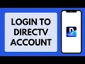 How To Login To DirecTV Account DirecTV Login 2026 Full Tutorial