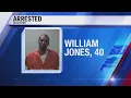 William Jones man charged in Pinnon s murder now in custody police confirm