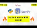 Learn Numpy in Just 1 Hour