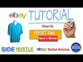 How to Best List Men s Shirts eBay Tutorial