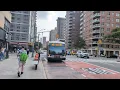 MTA NYC Bus Nova Bus LFSA M15 Bus Arrives at E 72nd Street 1st Ave