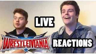 wrestlemania 32 live reactions u0026 review