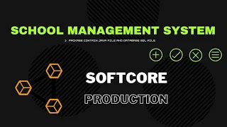 school management system using java Netbeans with Source Code GUI Project SoftCore Production