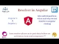 Resolve in Angular Route Resolver When Why and How to use Resolve in Routing