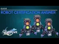Robot Certification Answer Honkai Starrail PC