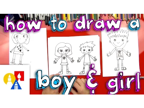 Download MP3 How To Draw A Boy And A Girl