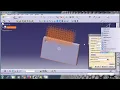 Tutorial Catia V5 How To Use Rectangular Pattern Tool