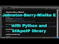 Python - Johnston-Berry-Mieke E with stikpetP
