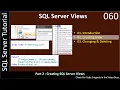 Views Part 2 - Creating SQL Server Views SSMS TSQL Tutorial