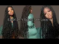 30 Inch D I Y Soft Locs with Curly Virgin Hair
