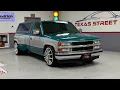 1994 Chevrolet C3500 OBS dually low mile OEM two-tone belltech drop 22 semi wheels SOLD