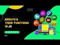Mastering JavaScript Arrays Your Complete Guide in Urdu