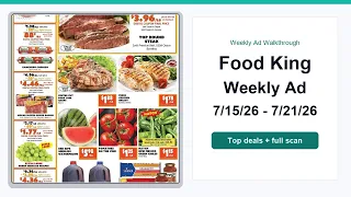 Food King Weekly Ad 26 - 26 Top 10 Deals