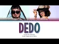 CACHIRULA Y LOOJAN - DEDO - || (Color coded lyrics)/Letra 