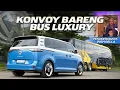 KETIKA MOBIL MEWAH DAN BUS MEWAH BERTEMU😁‼️VW ID.Buzz X King Ichsan Luxury 