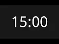15 Minute Countup No Copyright Timer