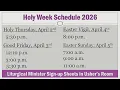 Fifth Sunday of Lent 3-21-2026 4 00 Mass