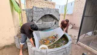 Aj Mil K Purane Fountain Ki Safai Ki😍 ||Bhaicahara||