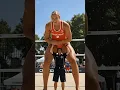 Download Lagu The tallest female volleyball player in the world #Women's volleyball team #Sports #Volleyball