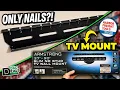 SHOULD You Buy The NO STUD TV Mount From Harbor Freight