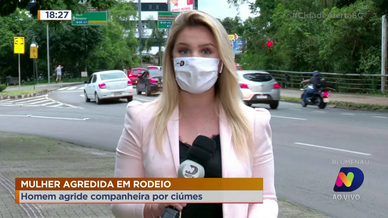 Homem agride companheira por ciúmes, em Rodeio