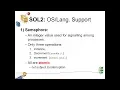 Lec 7 - Concurrency I Solution 1 Semaphores OS 19