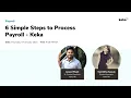 Payroll Process Guide Part 1 Payroll Setup Guide PF ESI TDS overrides