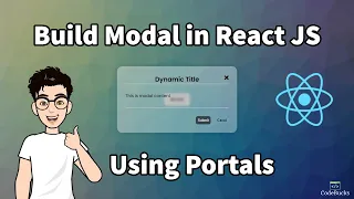 React Modal Tutorial using Hooks and Portals from scratch