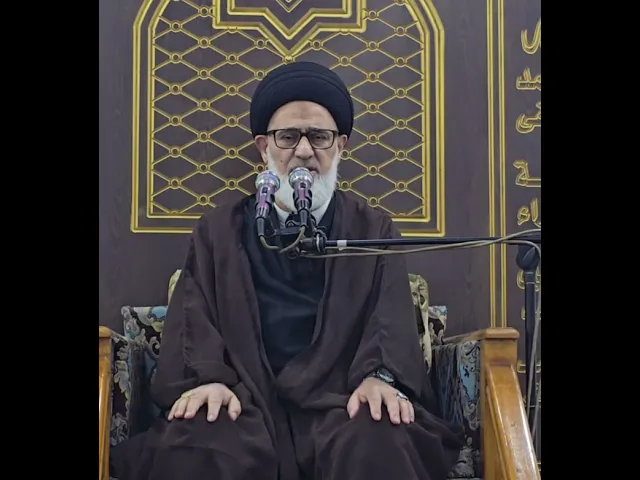 ⁣قصيدة[تبكي العيون بدمعها المتورد رثاء الامام الصادق عليه السلام ]2اداء السيد حامد السبتي 