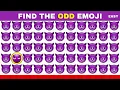 Find The Odd One Out | Test Your Vision 👀 | Number and Letter Edition