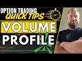 thinkorswim Volume Profile Setup vs Standard Charts