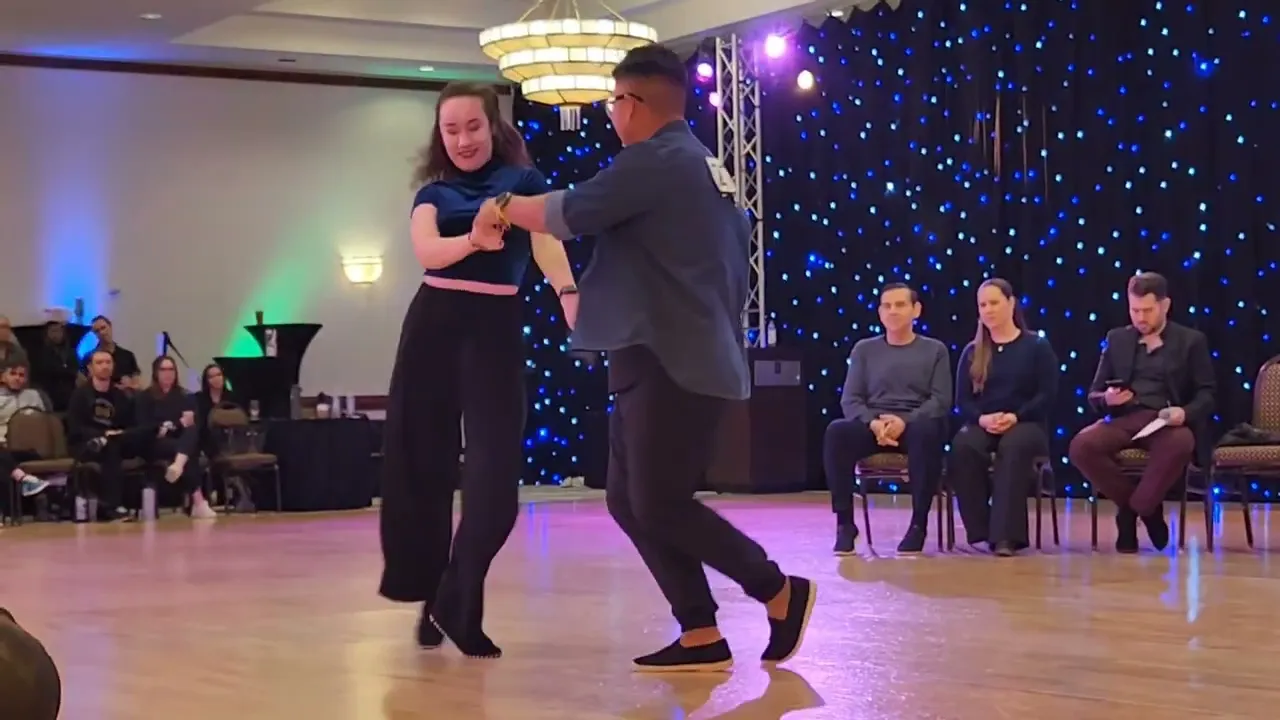 "Peel Me A Grape" Raymond Byun & Amanda Morrison -All-stars Strictly Finals SwingCouver NYE 23/24